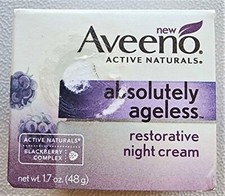 Aveeno Absolutely Ageless Restorative Night Cream 1.7 oz - AS IS