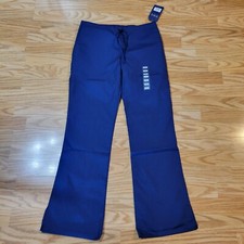 Size XS New NWT Cherokee Workwear Women's Drawstring Scrub Pants 4101 NAVY