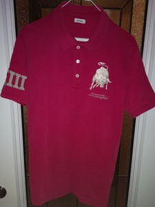 Official Polo T-Shirt Automobili Lamborghini Men Bourgogne ...