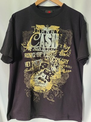 Johnny Cash Graphic Rock Tee LRG T-Shirt NOS Officially Licensed