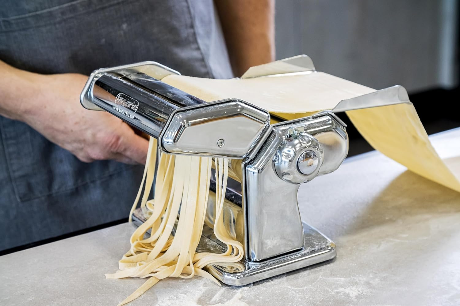 Imperia iPasta Classica: Crea la tua Pasta Fresca Personalizzata in Acciaio - 3