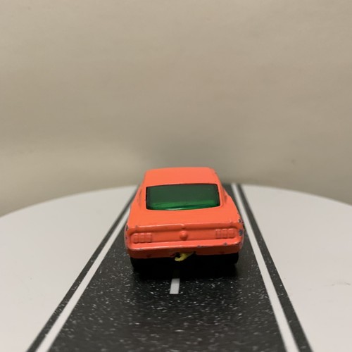 Matchbox Lesney Superfast No. 8 Mustang Wildcat Dragster Fluorescent Pink/Orange - Picture 6 of 21