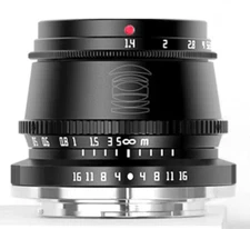 TTartisan 35mm F1.4 Manual Focus Lens f/ Nikon Z Sony E Canon M Fujifilm X M4/3