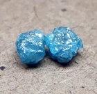 1.00 CT - 2 PCS Natural Blue Diamond, Blue Rough Diamond, Uncut Rough Diamond