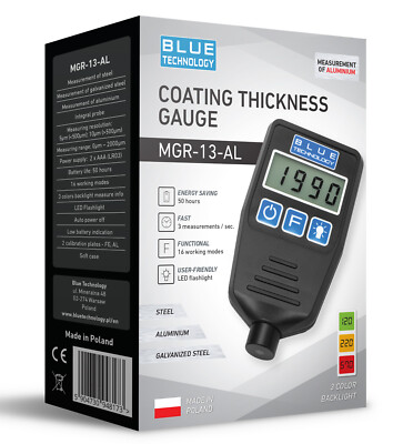 Automotive Paint Thickness Gauge For Measuring Coating Depth In The Manufacturing Sector And On Metal Surfaces 92236513 - Foto 11