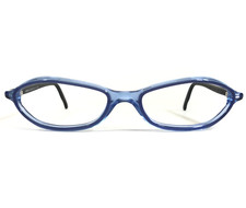 Emporio Armani Eyeglasses Frames 614 414 Black Clear Blue Rectangular 50-16-135