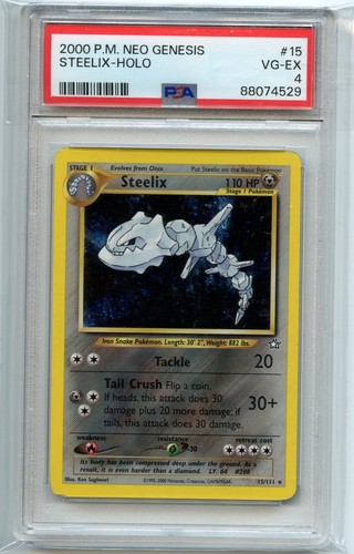 Steelix (Unlimited) graded PSA 4 for sale on eBay