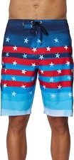 O'NEILL Men's SUPERFREAK UNITED Boardshorts - RWB - Size 31 - NWT LAST ONE LEFT
