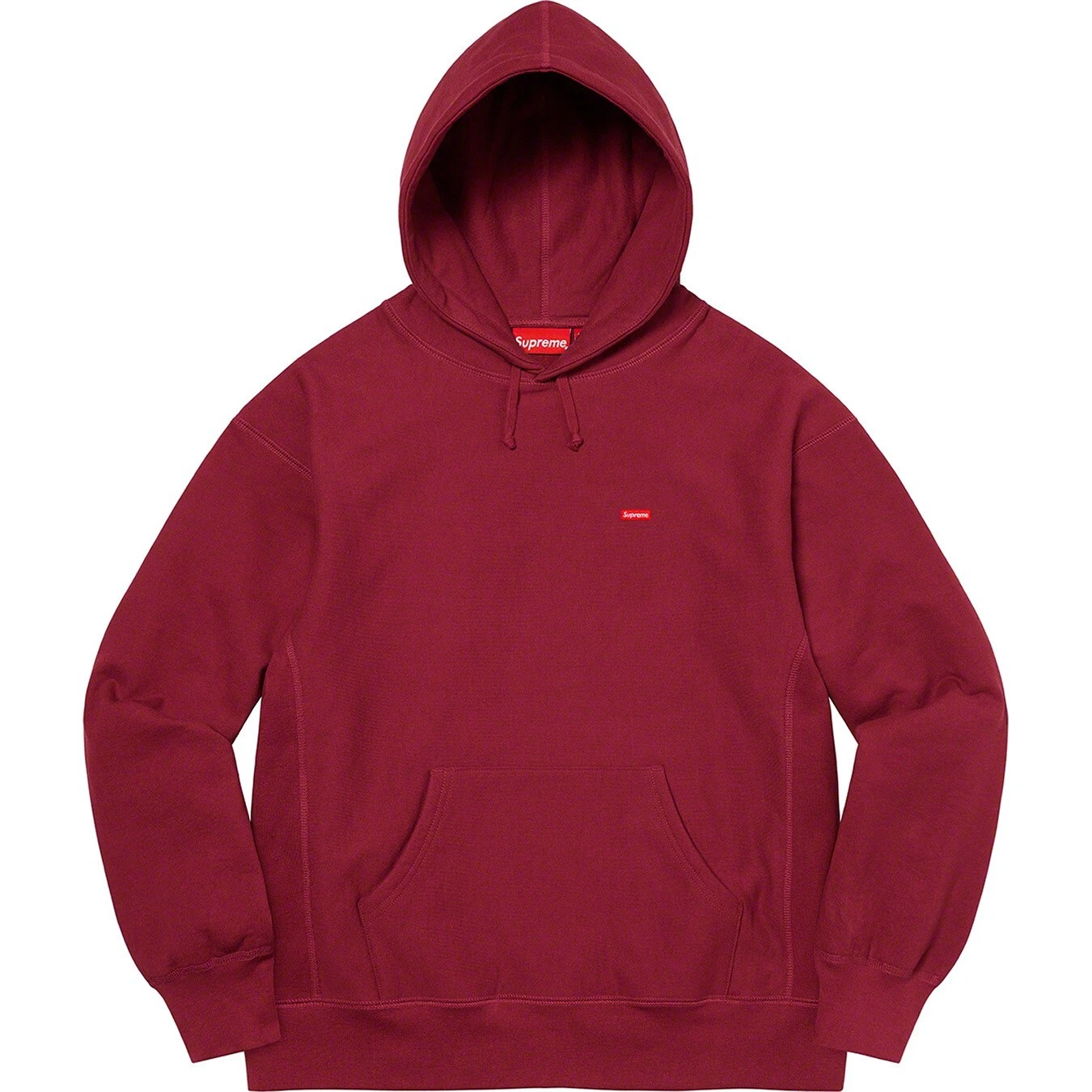 NEUF PETITE BOÎTE SWEAT SHIRT À CAPUCHE ~ Medium ~ Cardinal ~ FW22