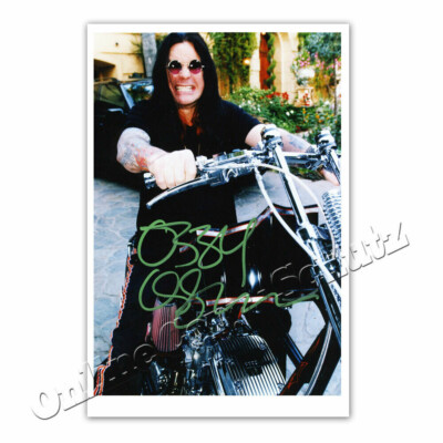 Ozzy Osbourne ° Black Sabbath   -  Autogrammfoto  