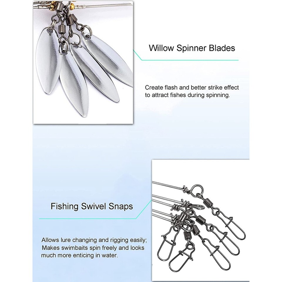 Umbrella Rigs for Bass Stripers Fishing, Freshwater Fishing5513 eBay