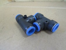 Festo Tee Push-Lok Fitting QST-16-12 QST1612 16mm x 16mm x 12mm Lot of 2 New