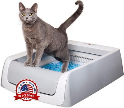 Caja de arena para gatos automatica arenero gato autolimpiable automatico  nuevo