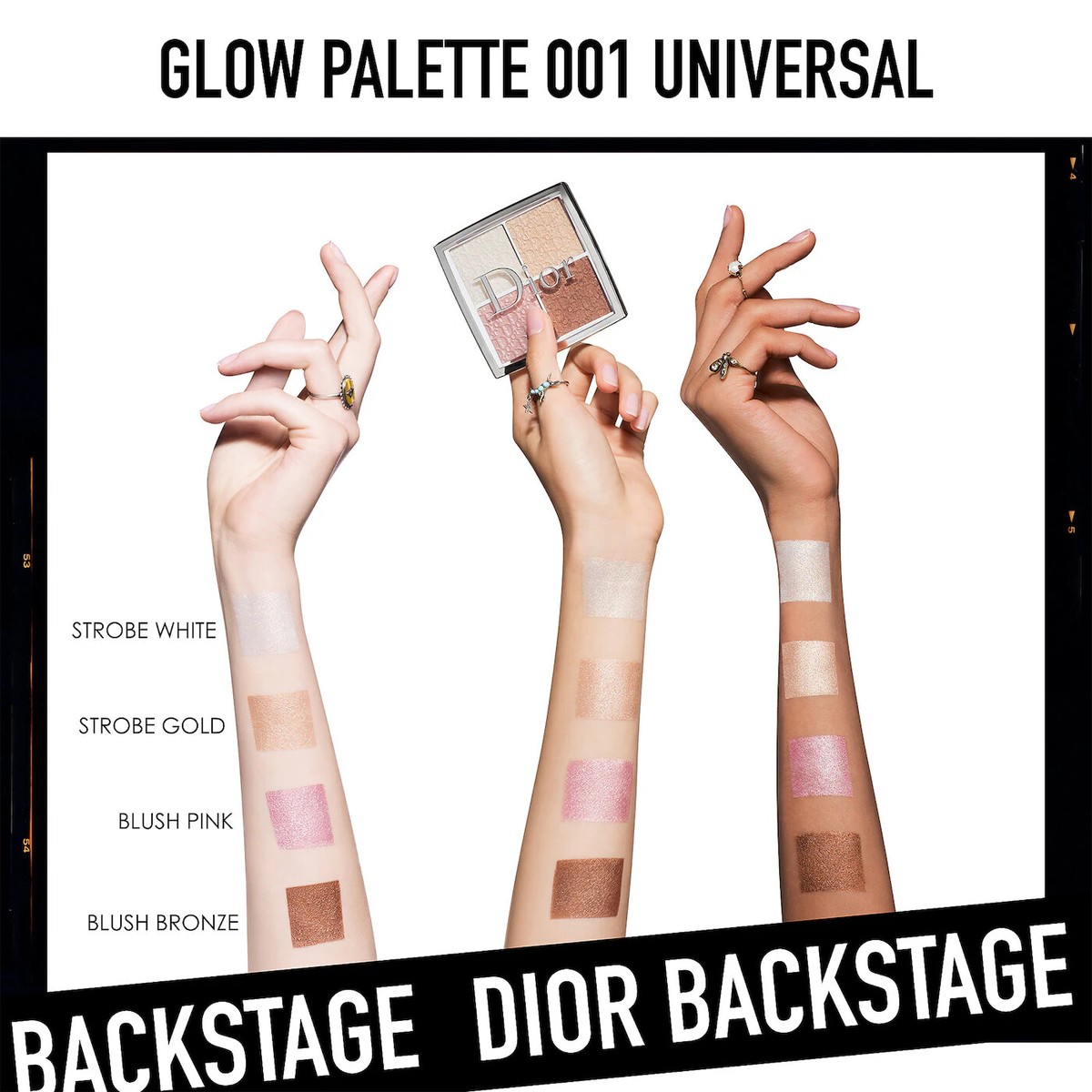 PICK YOUR SHADE** Dior ~ Backstage ~ Glow Face Palette ~ 001 & 002