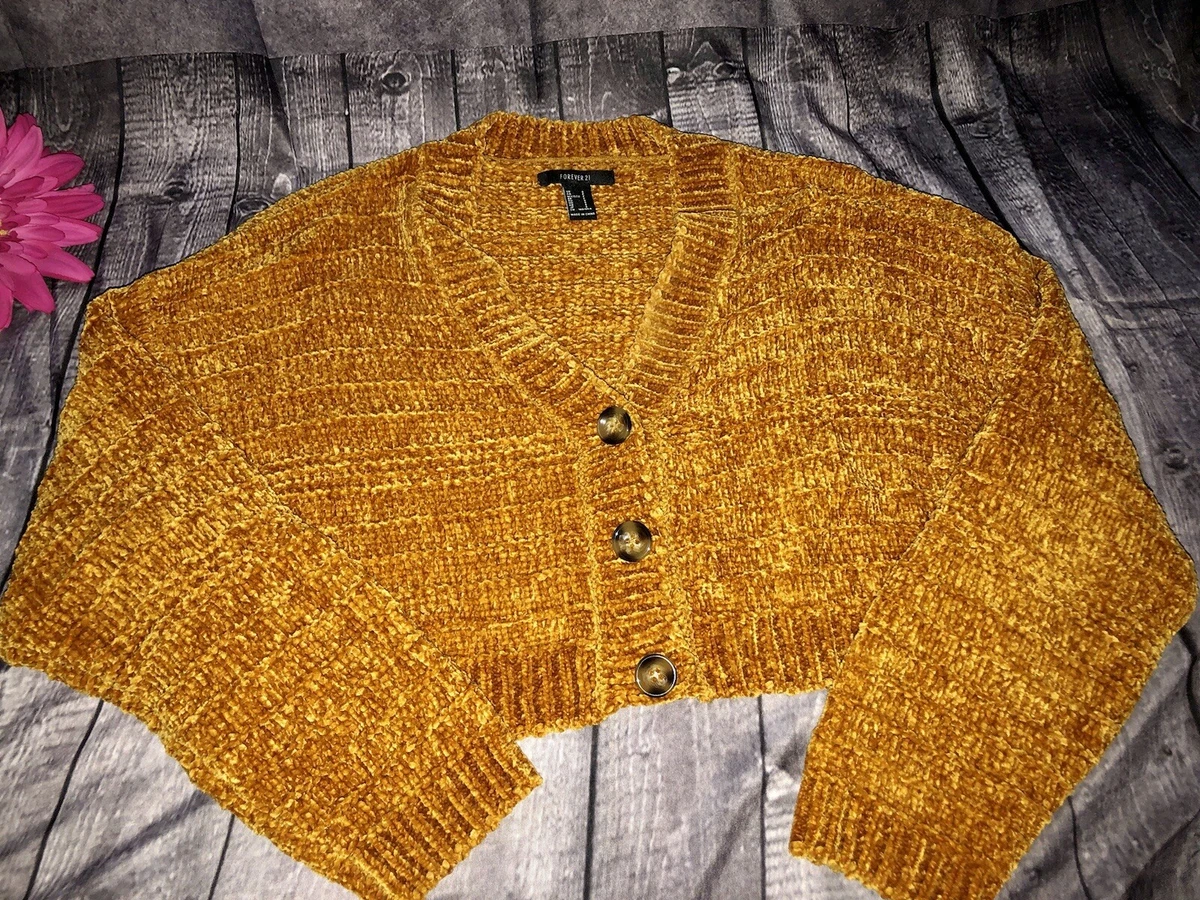 Forever 21 hotsell chenille sweater