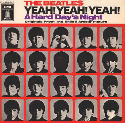The Beatles   A Hard Day's Night (Yeah)- Vinyl LP ( 1972/1981) (VG/VG) GER press