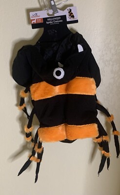 Way to Celebrate Spider Halloween Dog Costume Sz Large Dog NWT