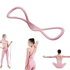 Comfortable Grip Figure 8 Resistance Bands Gym Exercises Exercise Accessories