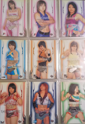 japanese wrestling 2006 BBM true heart card set  WWEAEWNJPW kana ASUKA