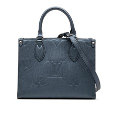 LOUIS VUITTON Monogram Unplant On the Go PM Handbag Shoulder Bag  M58956【U...