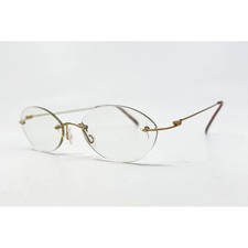 Rodenstock Rimless Eyeglasses Gold Tortoise R 4267 E 49-17-140 Vintage Style