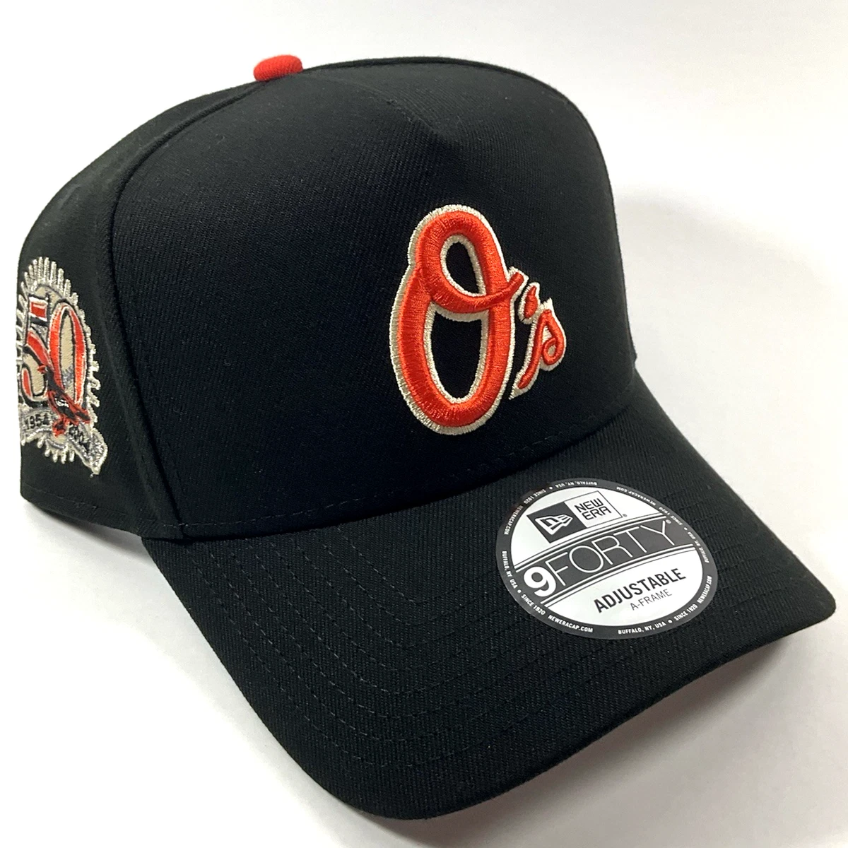 Casquette Baltimore Orioles New Era Noir – Ajustable, Respirante, Homme