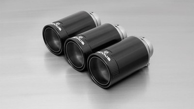 Remus For 2018 Honda Civic Type-R FK8 2.0T Triple Tip Black Chrome Tail Pipe Set