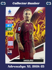 PANINI ADRENALYN XL 2024-25 ANGELIÑO ROMA 296 Card Base Calciatori Serie A