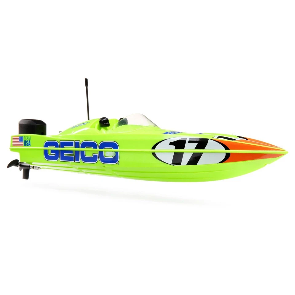 Pro Boat PRB08044T1 17" Power Boat Racer Deep-V RTR Miss GEICO - Image 3 of 4