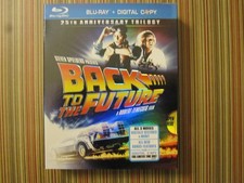 Back to the Future 25th Anniversary Trilogy Blu-ray Rare Open Slipcover 100 new