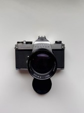 Asahi Pentax Spotmatic SP 35mm SLR + Optica 135mm f/2.8 Lens (As-Is)