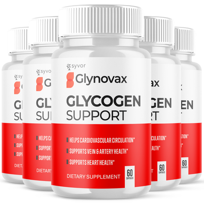 #ad 5 Pack Glynovax Advanced Blood Support Formula Vitamin Glyno Vax 300 Capsules $59.95