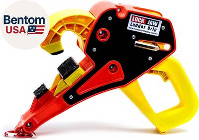 #ad #ad Lock Jaw Roof Ladder Stabilizer Hook for Gutter Standoff in 5 Seconds with Sli $204.73