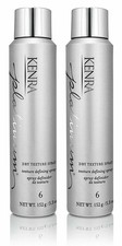 KENRA Dry Texture Spray 6 Texture Defining Spray, 5.3oz. 2PACK 