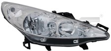 Hauptscheinwerfer TYC 20-1059-05-2 für PEUGEOT CC 207 SW 16V HDi Turbo VTi 110