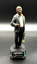 VTG Enesco All That Jazz "SATCHMO" Musical Figurine - 8.25" Louis Armstrong
