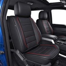 IKABEVEM Seat Covers Fit for Ford F150 : 2009-2024 2025 2026 - F250/F350/F450...