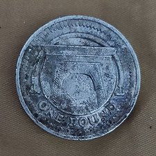 2008 British One Pound (£1) Coin "ONE POUND" Uncertified Ungraded