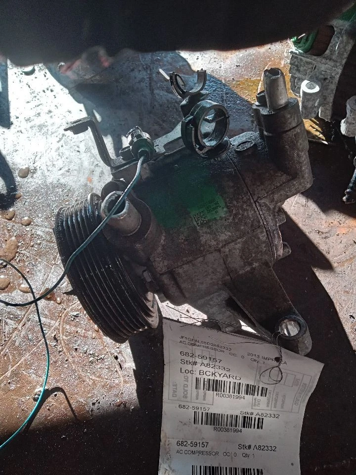 Used A/C Compressor fits: 2013 Subaru Impreza 2.0 Grade A - Image 2 of 4