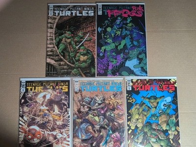 TMNT IDW Comic Lot. #'s 124, 125(2X), & 126(2X) Five Book Lot