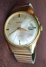 BELLANA 30 Jewels RWAG DIENSTUHR Nr.D31746 Automatic Armbanduhr mit Datum