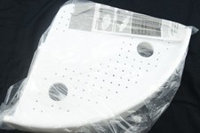 SnapUp Shelf White Bathroom Corner Shelves Plastic NEW