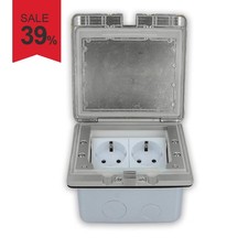 ANGEBOT Bodentank Bodensteckdose IP55 Strahlwasser geschützt Edelstahl