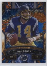 2024 Topps Resurgence Blue & Orange Spark Refractor Dan Fouts #56 HOF 1om6
