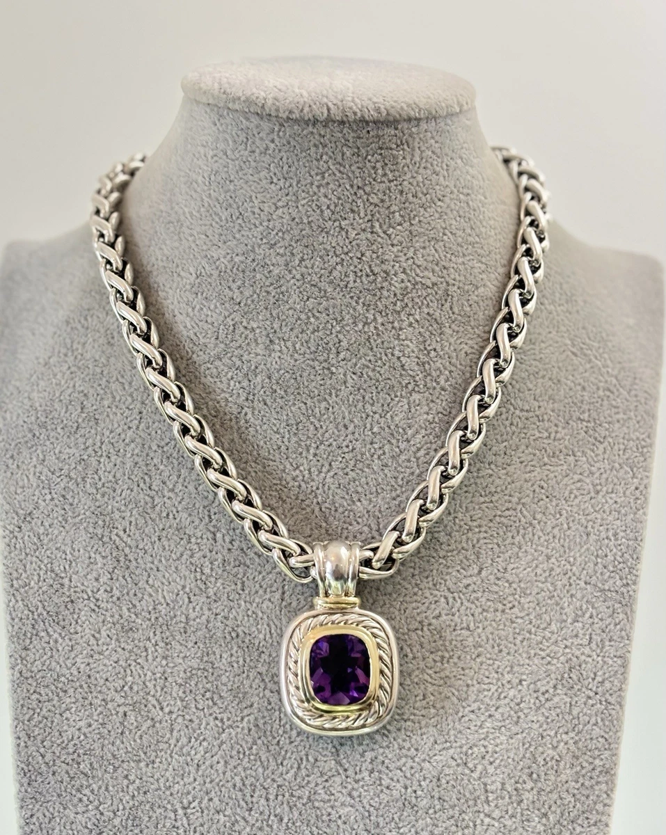 David Yurman Sterling Silver Gemstone Fine Necklaces & Pendants 12