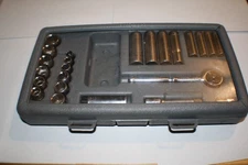 CRAFTSMAN RATCHET PLUS 3/8" / 1/4” DRIVE "VINTAGE " G-SERIES SOCKETS ONLY USA