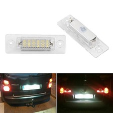 2x LED Kennzeichenbeleuchtung 12V Kaltweiß Für Skoda Superb I 2001-2008