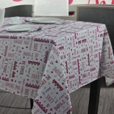 Cupcakes Cashmere 60x102 Oblong Valentine's Day Hearts Love Mi Amo Tablecloth