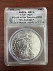 2011-(S) Silver Eagle MS70 ANACS • First Day of Issue •2219 of 2511