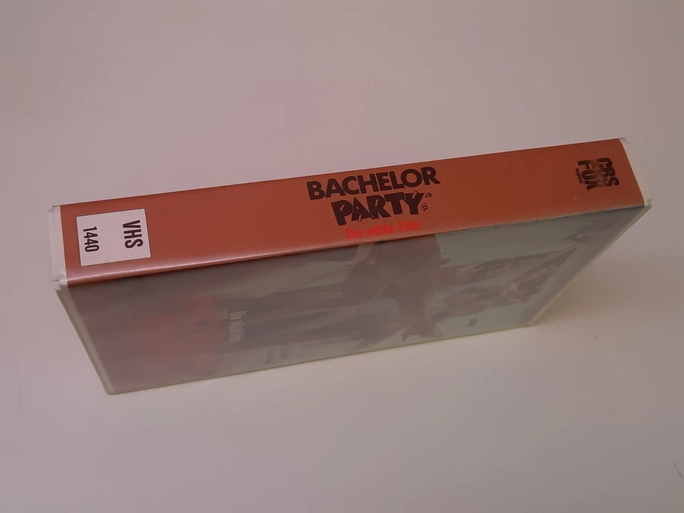 Bachelor Party Die wüste Fete 1984 Uncut VHS German PAL Video Großbox Tom Hanks - Bild 3 von 4